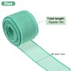 Unique Bargains Burlap Wired Edge Durable Thick Fabric Ribbons for DIY Crafts 1 Pc - 3 of 4