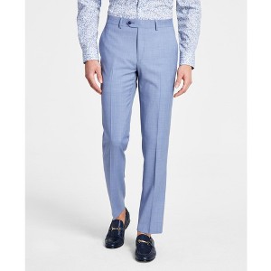 bar III Mens Wool Sharkskin Dress Pants Slacks - 1 of 1