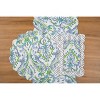 C&F Home 51" x 14" Juliet Quilted Reversible Bright Paisley Table Runner - 4 of 4