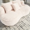 SYFERLORY COOLMORE Bean Bag sofa Lazy Sofa Durable Comfort Lounger High Back Bean Bag Chair(Beige) - 4 of 4