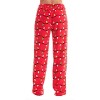 Just Love Womens  Print Plush Fleece Pajama Pants - 3 of 3