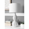 nuLOOM Cary Ceramic 30" Table Lamp Lighting - Cream 30" H x 15" W x 15"D - 3 of 3