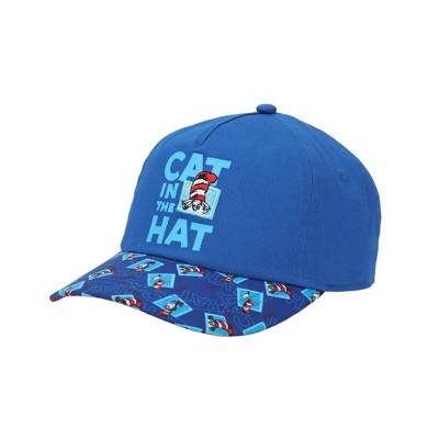 Dr. Seuss Cat In The Hat Blue Toddler Hat