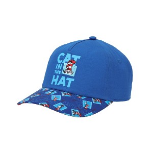 Dr. Seuss Cat In The Hat Blue Toddler Hat - 1 of 4