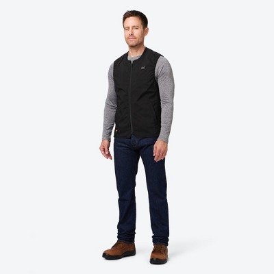 MOBILE WARMING Mens Peak Heated Soft Shell Vest Large Black — фото 3