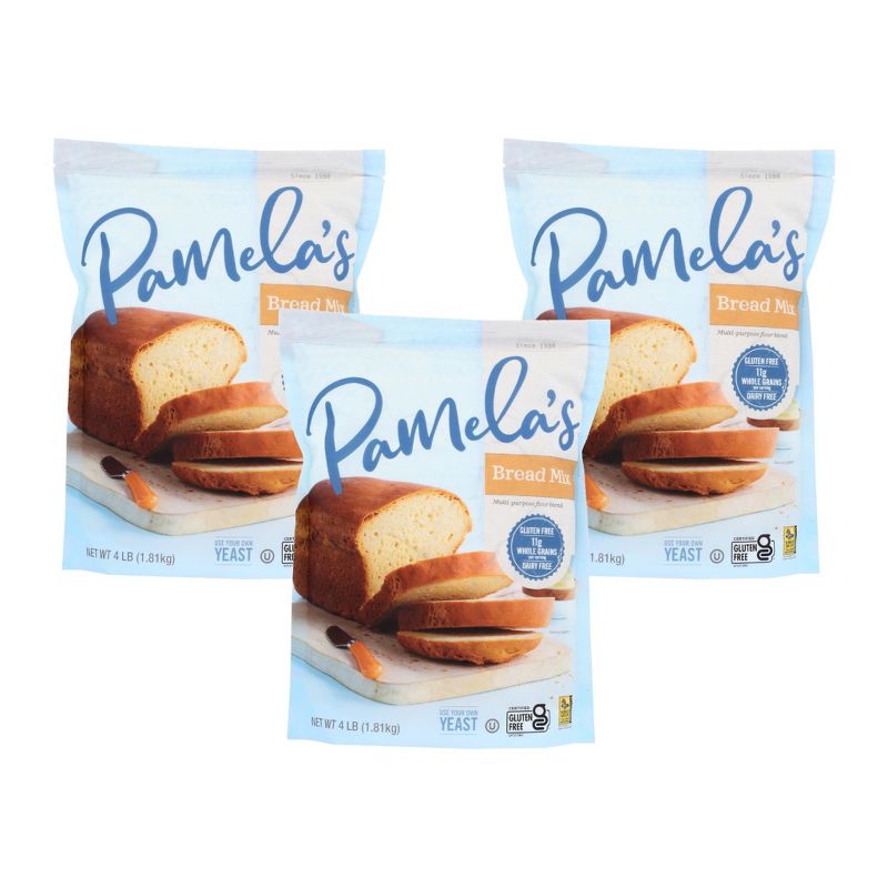 Pamela's Bread Mix - Case of 3/4 lb, 1 of 7