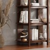 Christopher Knight Home Trundle Modern 4-Tier Acacia Wood Display Bookshelf - 3 of 4