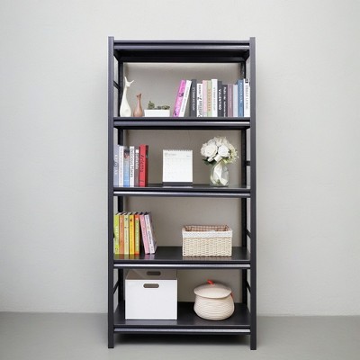 ROOMTEC 5-Tier Metal Storage Shelving, Adjustable Heavy Duty Shelves Unit, Kitchen Storage Standing Shelf Rack (63"H x 31.5"W x 15.7"D)