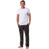 The Lord Of The Rings Mens' Tossed Print Movie Film Title Logo Pajama Pants Black - 2 of 4