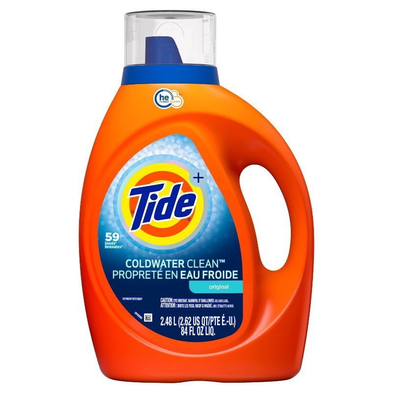 Tide Coldwater Clean High Efficiency Liquid Laundry Detergent - 84 fl oz, 3 of 11