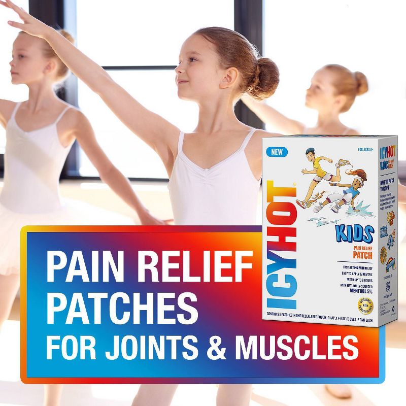 Icy Hot Kids&#39; Pain Relief Patch - 5ct, 5 of 18