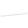 vidaXL Curtain Rails 2 Pcs White and Silver 35.4"-53.1" Aluminum - 3 of 4