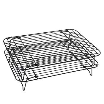 set Of 2) Last Confection 8-1/2 X 12 Stainless Steel Baking & Cooling Rack  (fits Quarter Sheet Pan) : Target