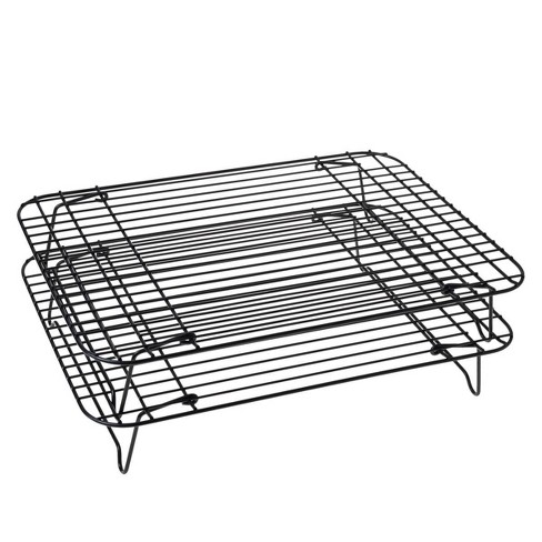 NEW Cooling Rack - Set of 2 Stainless Steel, Oven Safe Grid Wire Racks -  10x15