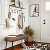 Arceso Entryway Bench, 44.5" Upholstered Bedroom Benches, End of Bed Bench with Metal Legs, for Decorative, Living Room, Dining Room - 2 of 4