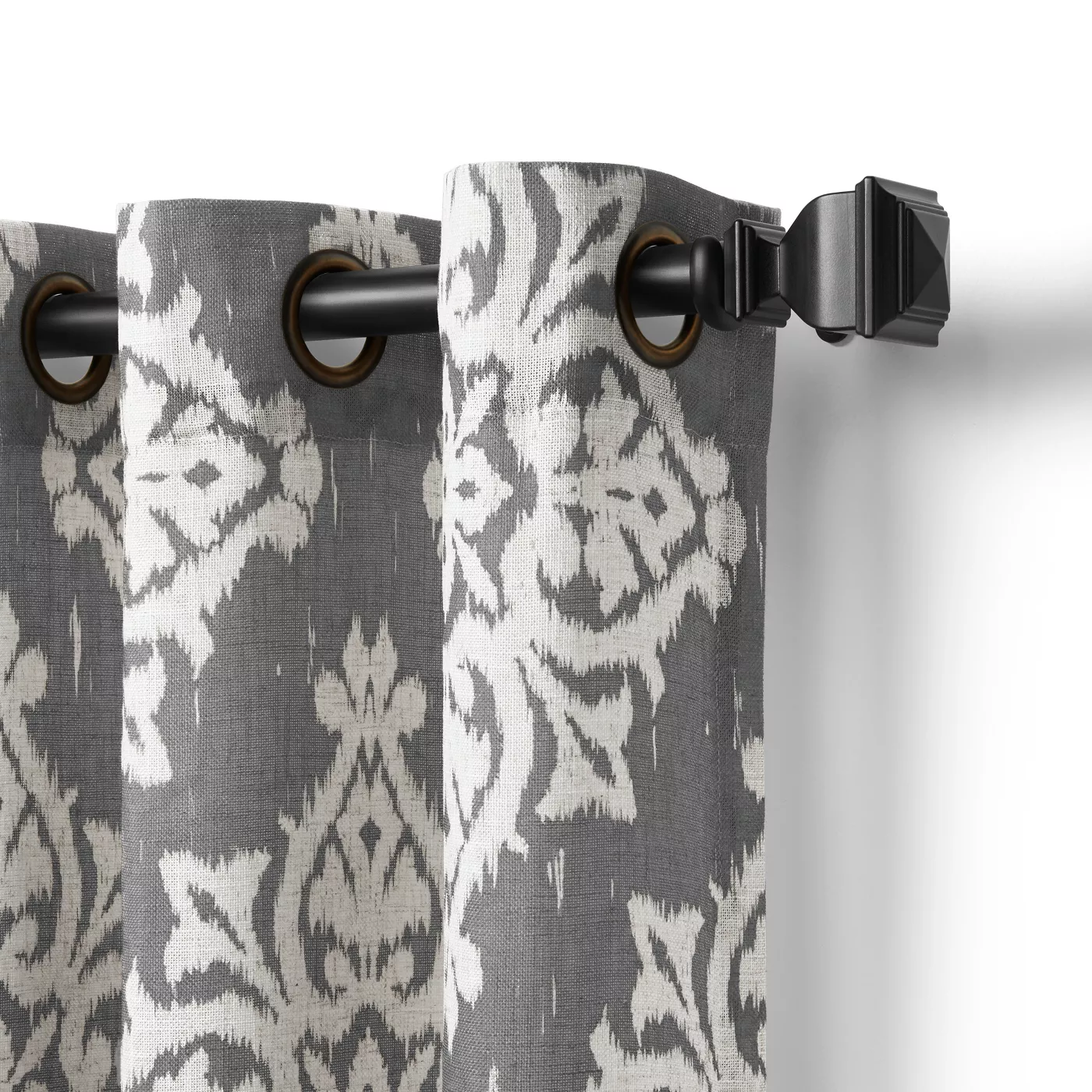 Medina Ikat Room Darkening Window Curtain Panel - Elrene Home Fashions - image 2 of 4