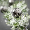 48"L Sullivans Artificial Jingle Bell Pine Christmas Garland, Silver, Indoor Christmas Decor - 2 of 3