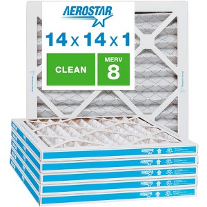 Aerostar AC Furnace Air Filter - Dust - MERV 8 - Box of 6 - 1 of 4