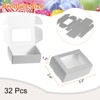 Unique Bargains Durable Soap Packaging Boxes Window Design Versatile Applications Gift Box 32 Pcs - 2 of 3