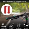 Unique Bargains Bike Handlebar Grips Covers 4.61" Red 1 Pair - 2 of 4
