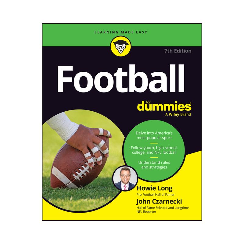 Football for Dummies, USA Edition - 7th Edition by  Howie Long & John Czarnecki (Paperback), 1 of 2