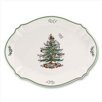 Spode Christmas Tree Loaf Pan, 11.75-inch Baking Dish For Bread And  Meatloaf With Christmas Tree Motif, Made Of Fine Earthenware : Target