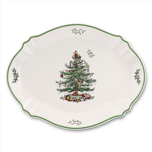 Spode Christmas Tree Oval Platter : Target