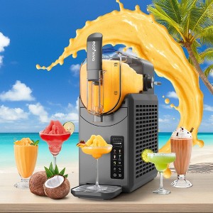 Ecoviva 88 oz Color-Screen Slushie Machine Self-cleaning Slushy Machine With 5 Preset-Mode & Child-Lock, Flash-Freezing Technology,12 Hours Freshness - 1 of 4