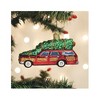 Old World Christmas Glass Blown Ornament for Christmas Tree, Station Wagon With Tree - 4 of 4