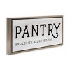 Stupell Industries Rustic Pantry Groceries Sign, 25" x 11" - 3 of 4