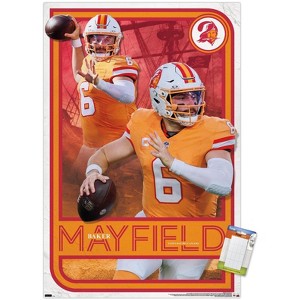 Trends International NFL Tampa Bay Buccaneers - Baker Mayfield 24 Unframed Wall Poster Prints - 1 of 4