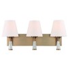 Crystorama Lighting Ramsey 3 - Light Sconce in  Vibrant Gold - 2 of 4