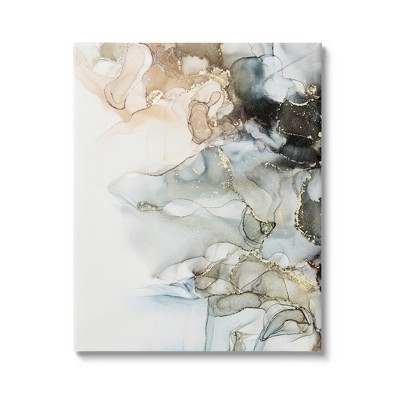 Stupell Industries Soft Ripples Abstraction Canvas Wall Art