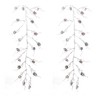 Melrose Flocked Pinecone Twig Garland (Set of 2) - 2 of 3