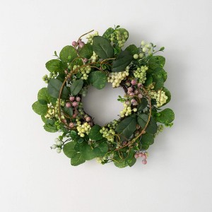 Sullivans Berry Foliage Mini Wreath - 1 of 3