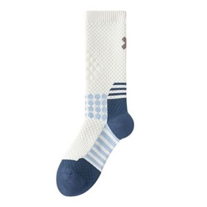 Anna-Kaci Women's Reflective Cycling Socks with Night Visibility Design Padded Zones and Breathable Compression Fit - 1 of 4