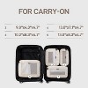 Compression Packing Cubes - 4 Set Durable Travel Organizer Bags Mesh Top, Expandable Travel Accessories Carry - 2 of 4