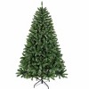 KTMBDW 6/7.5 ft Prelit Christmas Tree, Artificial Christmas Tree with Warm White Lights, Branch Tips, Metal Stand and Hinged Branches - 4 of 4