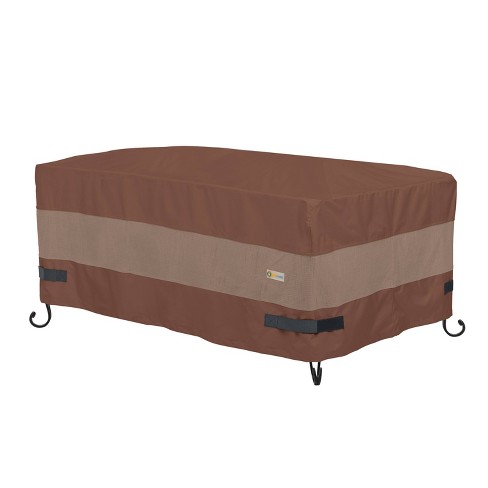 56 Ultimate Rectangular Fire Pit Cover, Duck Covers Ultimate Square Fire Pit Cover 32 Inch