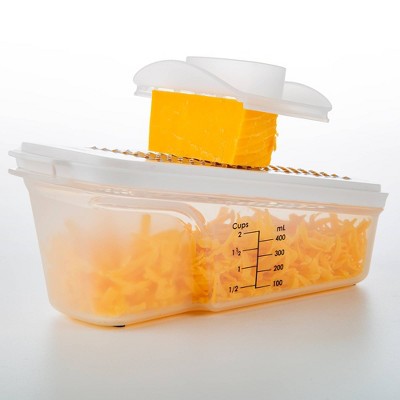 Multifunctional Rectangular Grate Slice and Store Set