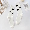 Anna-Kaci Women's 6pk Knee - High Socks with Bow Accents - 3 of 3