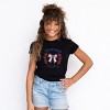 The Juniper Shop Star Spangled And Sassy Coquette Youth Short Sleeve Tee - 4 of 4