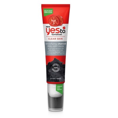 Yes To Tomatoes Charcoal Peel Face Mask - 2oz