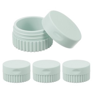 Unique Bargains Silicone Cream Leakproof Travel Decorative Jars 0.68oz 4 Pcs - 1 of 4