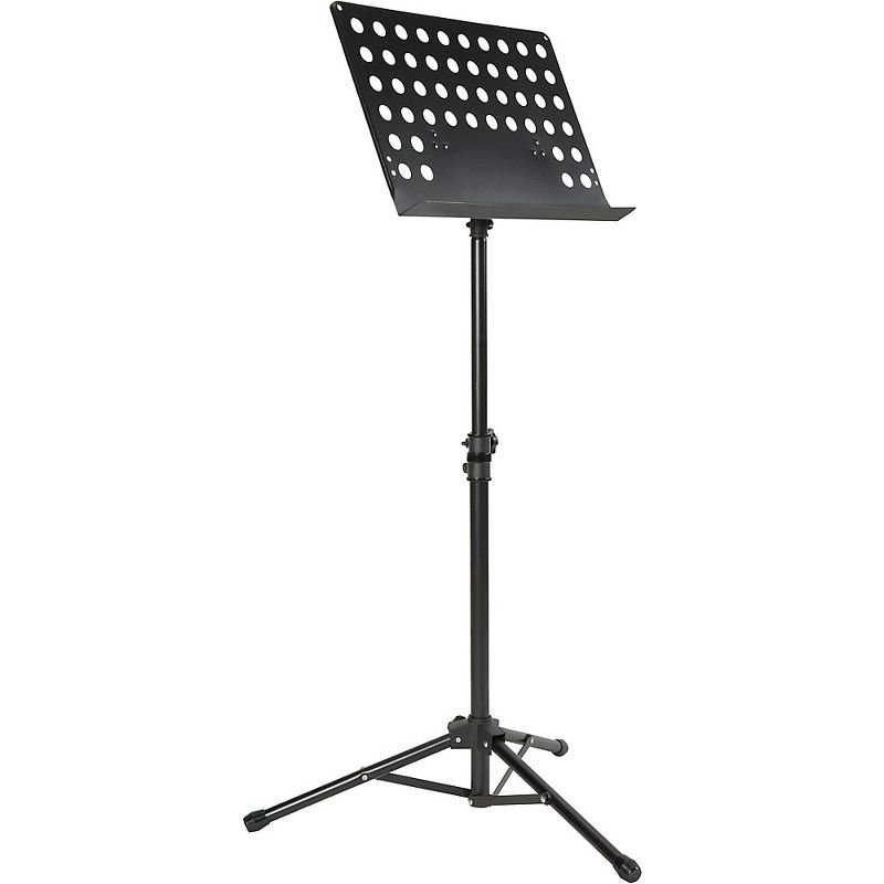 Musician's Gear Perforated Tripod Orchestral Music Stand Black, 1 of 7