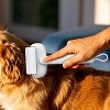 BABYYER Dog Undercoat Rake - 150g Lightweight Pet Grooming Tool Dematting Comb | Portable Tool And Dematting Comb | Shedding Brush - 3 of 4