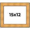 PosterPalooza | Embellished Gold Picture Frame - UV Acrylic, Backing Board, Hanging Hardware Included - 2 of 4