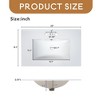 30" Bathroom Vanity, Modern Bathroom Cabinet with Sink Combo Set, Bathroom Storage Cabinet with a Soft Closing Door and 3 Drawers - Leovsnove - 3 of 4