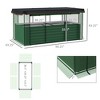 Galvanized Steel Planter Box with Crop Cage and Shade Cloth, Raised Garden Bed for Flowers, Veggies and Herbs - 3 of 4