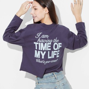 Women's Long Sleeve Cropped T-Shirt - Wild Fable™ - 1 of 4